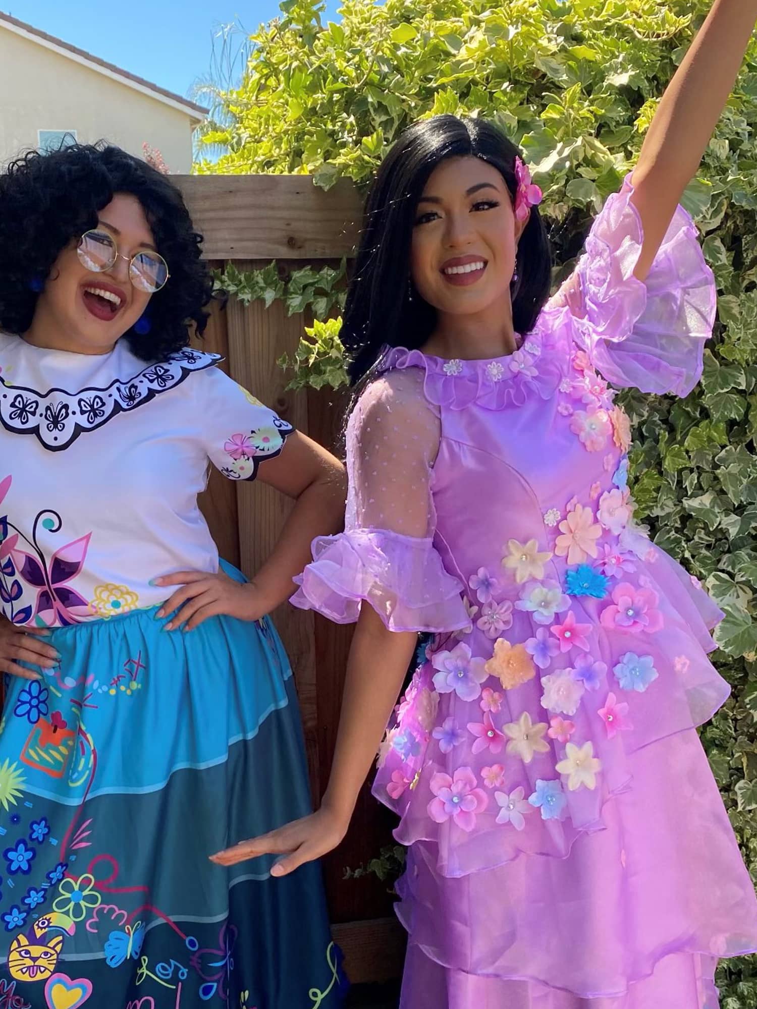 Mirabel & Isabela - Madrigal - Character Parties in Northern CA